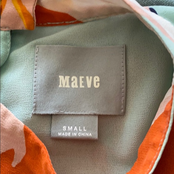 Anthropologie Maeve Silk Dress EUC - Picture 7 of 7